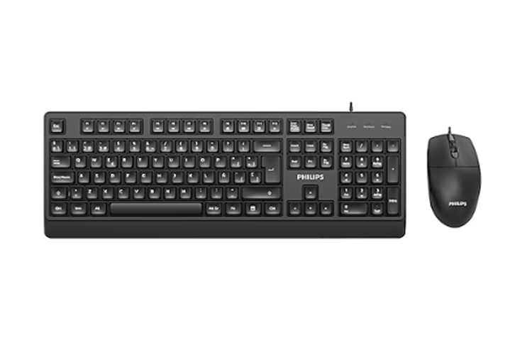 Philips SPT6247 Kablolu Klavye&Mouse Seti