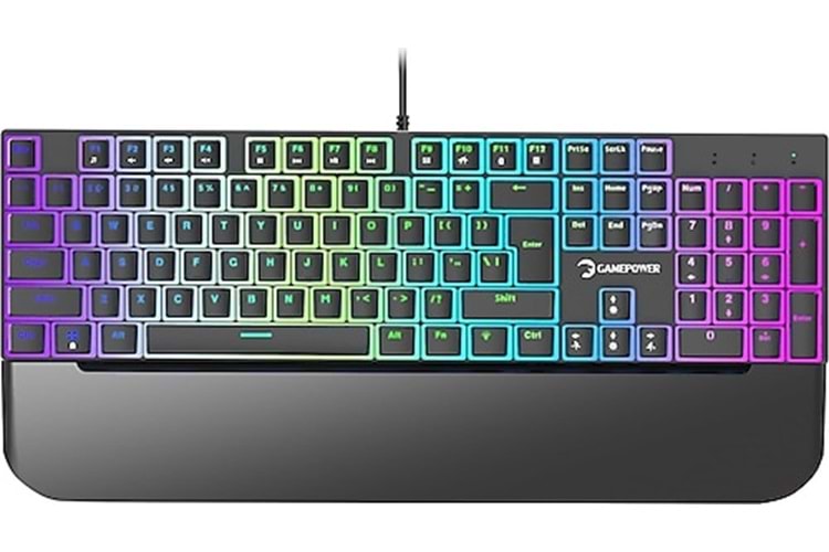 GamePower Suki 104 RGB Red Switch Kablolu Mekanik Oyuncu Klavyesi