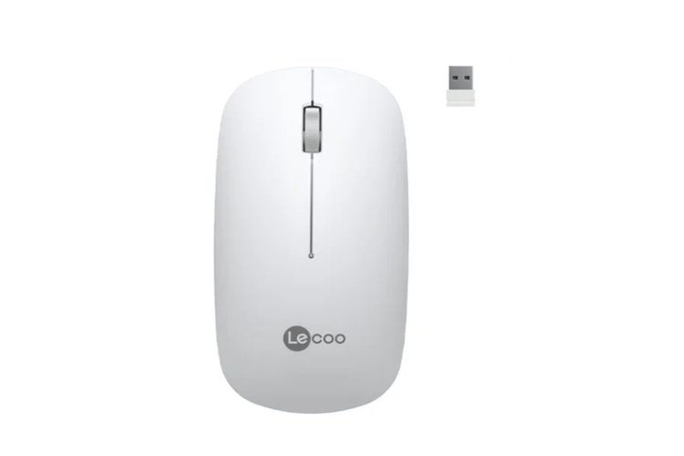 Lecoo WS214 Wireless/Kablosuz Beyaz Mouse