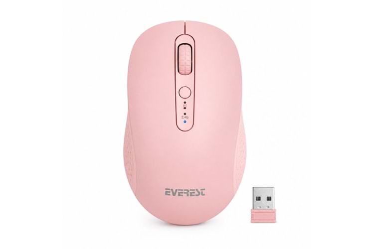 Everest SM-BT09 Pembe Bluetooth & Kablosuz Mouse
