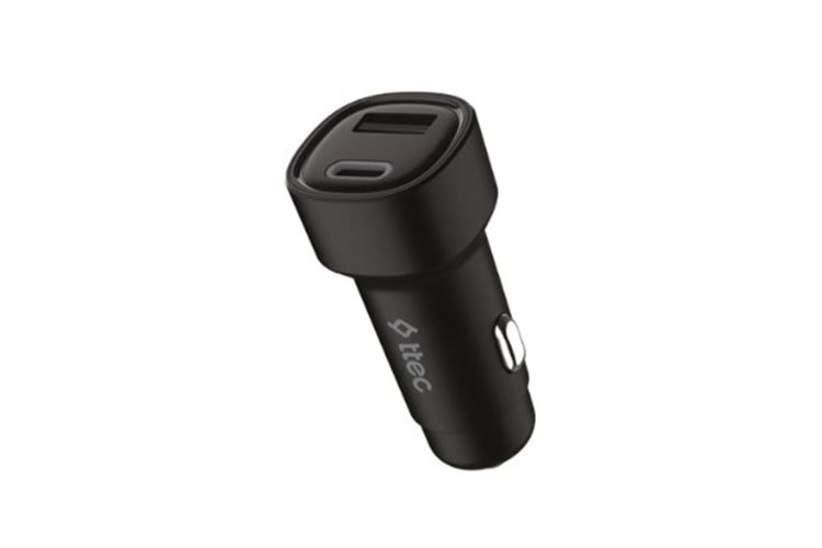 Ttec SmartCharger Duo 3.1A USB-C + USB-A Araç Şarj Aleti - 2CKS35S