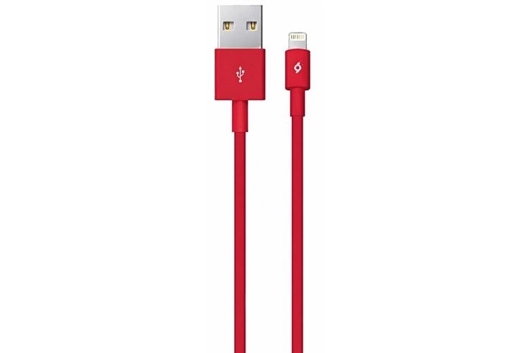 Ttec AlumiCable 2DK16K USB-A - Lightning Şarj ve Data Kablosu 1m Kırmızı