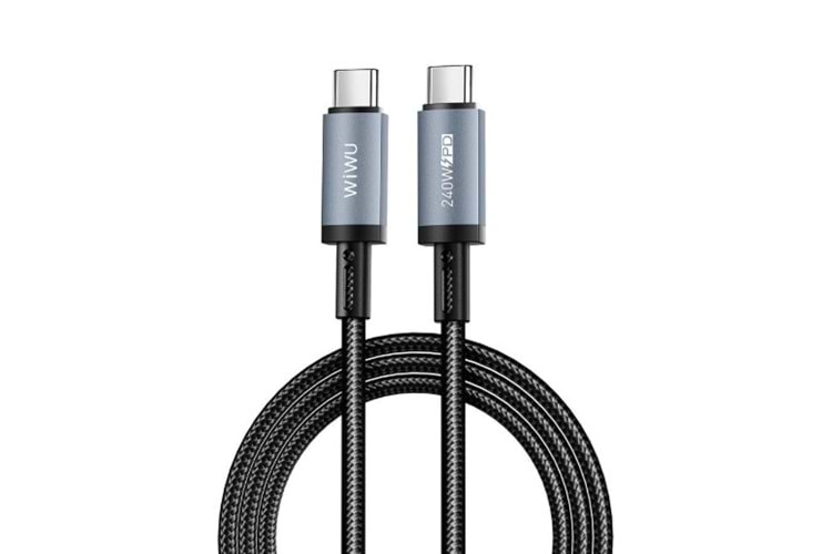 Wiwu Wi-C058 Titanlink Series Type-C to Type-C 240W Hızlı Şarj & Data Kablosu (1.5M)