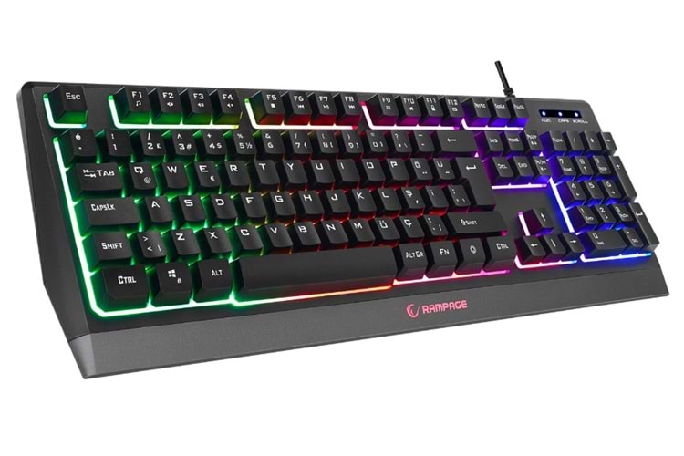Rampage KB-R52 STYLE Rainbow Aydınlatmalı Gaming Oyuncu Klavyesi
