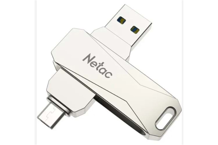 Netac U782C 256GB USB 3.0 + Type-C Dual Flash Bellek