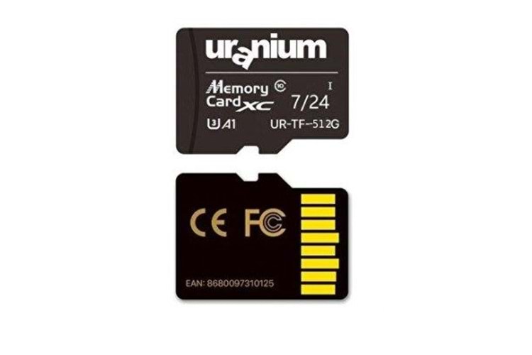 Uranium 7/24 UR-TF-512G Micro SD Hafıza Kartı