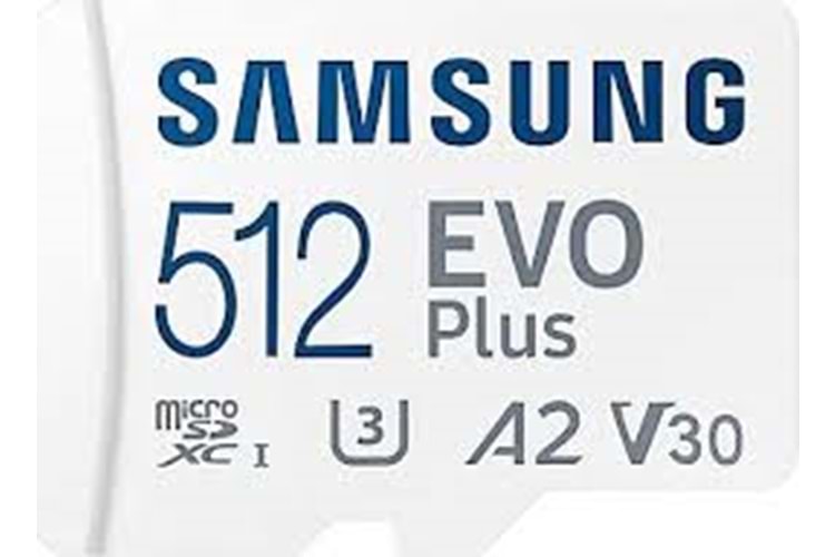 Samsung EVO Plus 512GB microSDXC UHS-I U3 V30 A2 160MB/s