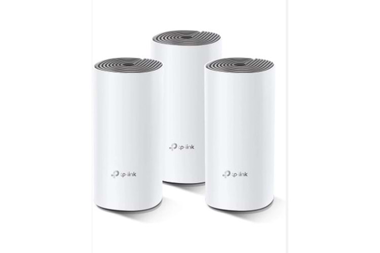 TP-Link Deco S7 3P AC1900 Mesh Router 600 Mbps 2.4GHz+1300 Mbps 5GHz,3×Gigabit Ports (WAN/LAN auto-sensing) (ÜÇLÜ PAKET)