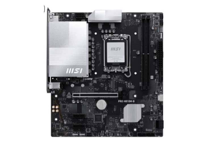 MSI PRO H810M-B 1851P DDR5 SES GLAN DP/HDMI/USB SATA3 USB3.2 mATX