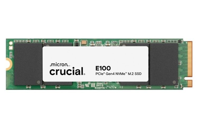 Crucial E100 1TB GEN4 NVME SSD 5000/4500