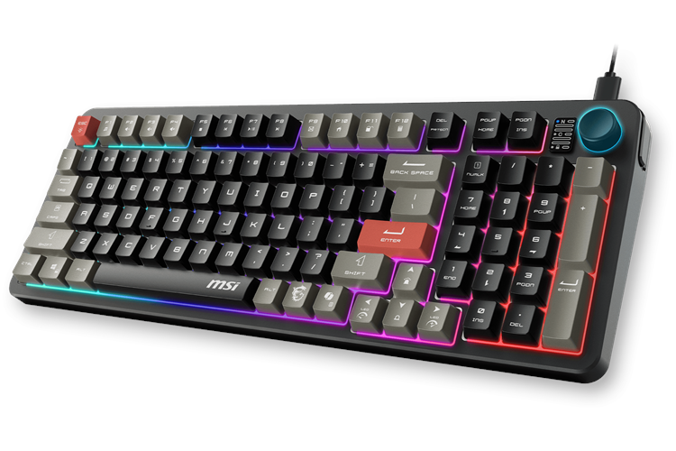 MSI Forge GK110 RGB Klavye