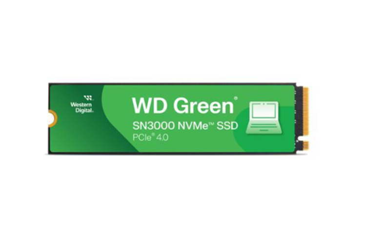 WD 1TB Green Sn3000 m2.Nvme 5000/4000 MB/s, PCIe Gen4