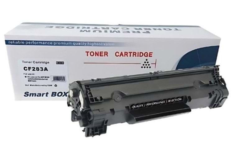 SMARTBOX CF283A/CRG-737 MUADIL SİYAH TONER