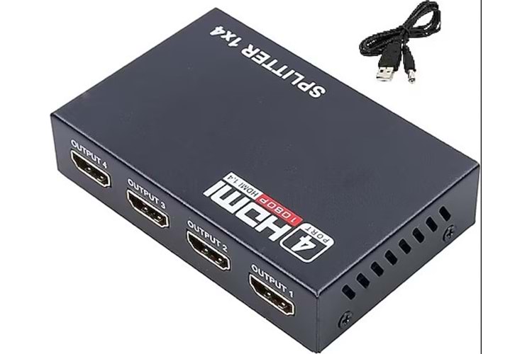 Alfais Aksesuar HDMI Splitter AL-4410 1X4 HDMI