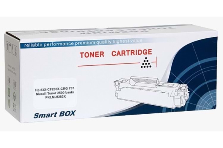 Smart Box CRG737/283X Univ MUADIL SİYAH TONER