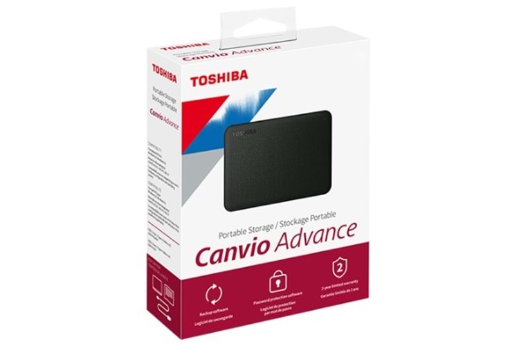 Toshiba Canvio Advance 2.5 4TB USB 3.2 Black