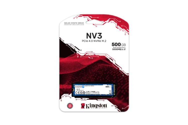 Kingston NV3 500 GB PCIe 4.0 NVMe M.2 ssd