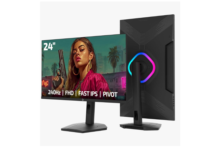 GamePower Lunis L25 24¨ 0.5Ms 240Hz Fast IPS FHD RGB Pivot Gaming Monitör