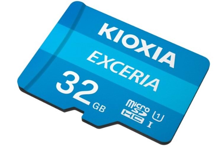 Kioxia 32GB Exceria Micro SDHC UHS-1 C10 100MB/sn Hafıza Kartı
