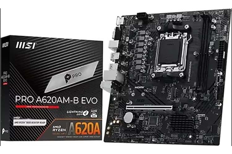 MSI PRO A620AM-B EVO AM5 DDR5 ANAKART