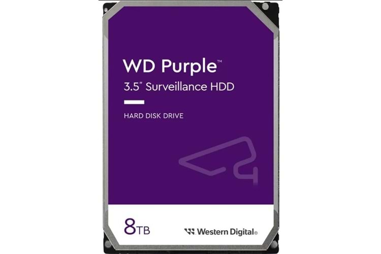 WD Purple AI 8TB 256MB SATA3 360TB/Y 7/24