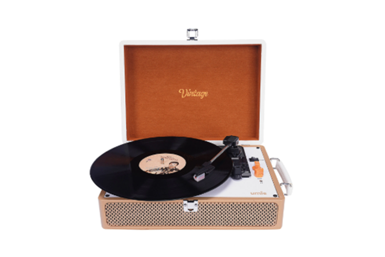 Umie Vintage UM-P353 Pikap Bluetooth'lu 3.5mm AUXIN&RCAO Destekli Plak Çalar