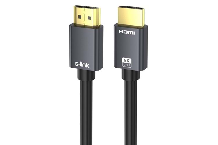 S-link SL-HM8K15 HDMI TO HDMI 1,5m v2.1 8K60 HZ 4K 120HZ Kablo