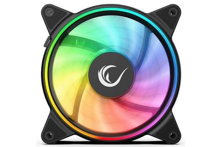Rampage RB-K8 3*12cm ARGB Fan + Kumanda 1200RPM Gaming Oyuncu Kasa Fan Kiti