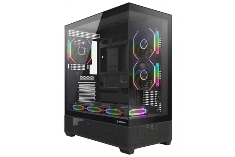 Rampage HYDRA V5 850W 80 Plus Bronze Siyah 6*12cm ARGB Fan ATX MID-T Gaming Oyuncu Kasası