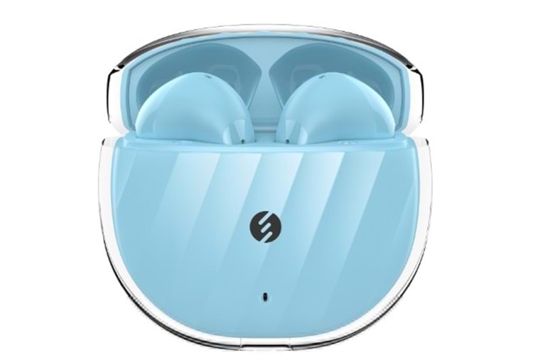 S-link Harmony X1 Mavi 4 Mikrofonlu ENC Bluetooth V5.4 TWS Gerçek Kablosuz Kulaklık