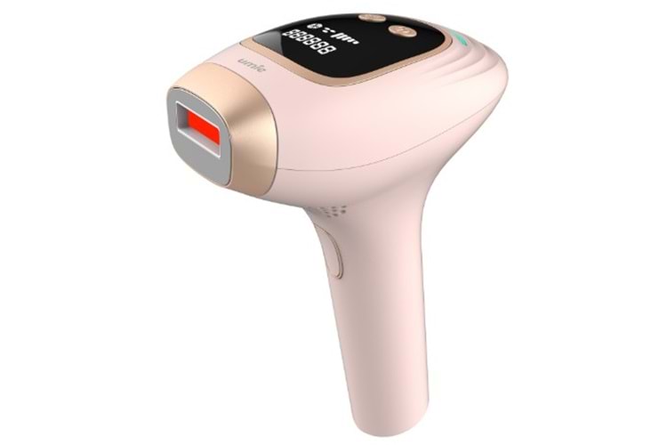 Umie IPL99 Pembe 3 Başlık 9 Hız Kademeli IPL Lazer Epilasyon Cihazı 1 Milyon Atım Buzlu Quartz Tüp