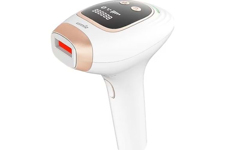 Umie IPL99 Beyaz 3 Başlık 9 Hız Kademeli IPL Lazer Epilasyon Cihazı 1 Milyon Atım Buzlu Quartz Tüp