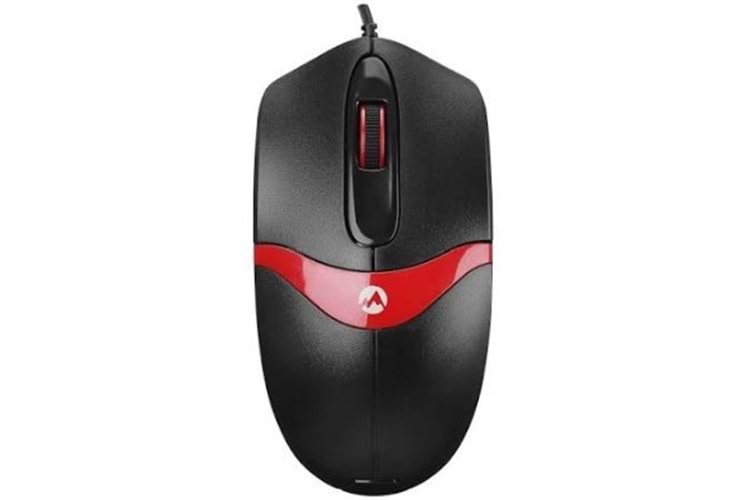Everest SM-220 Usb Siyah/Kırmızı 1200dpi 3D Optik Kablolu Mouse