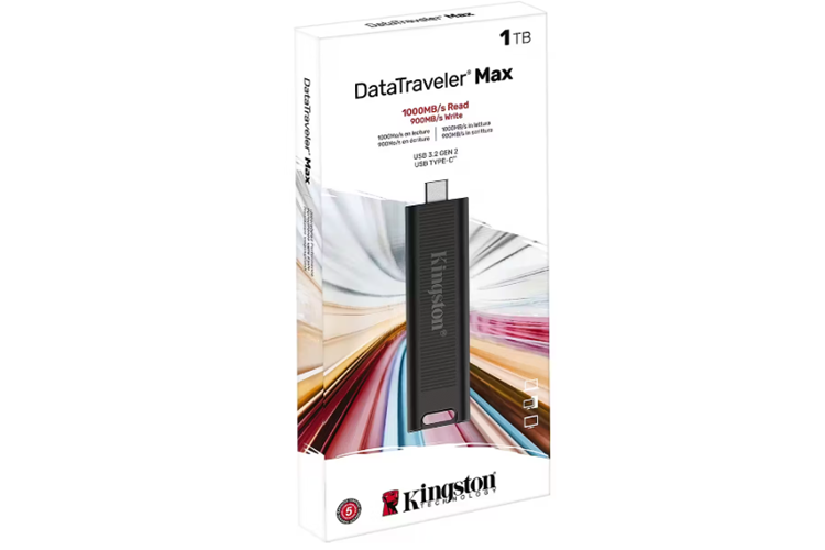Kingston DataTraveler Max USB-C 3.2 Gen 2 DTMAX/1TB 1 TB Flash Bellek