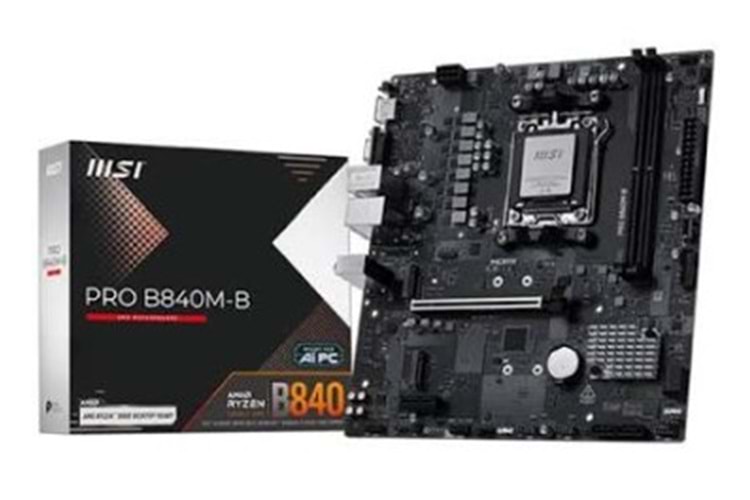 MSI Pro B840M-B AM5 DDR5 8000Mhz (OC)
