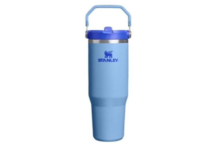 Stanley The IceFlow Flip Straw Pipetli Termos Bardak 0,89 LT Mavi