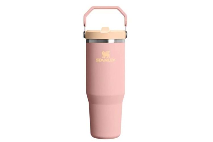 Stanley The IceFlow Flip Straw 2.0 Tumbler 0.89L Pipetli Termos Pembe