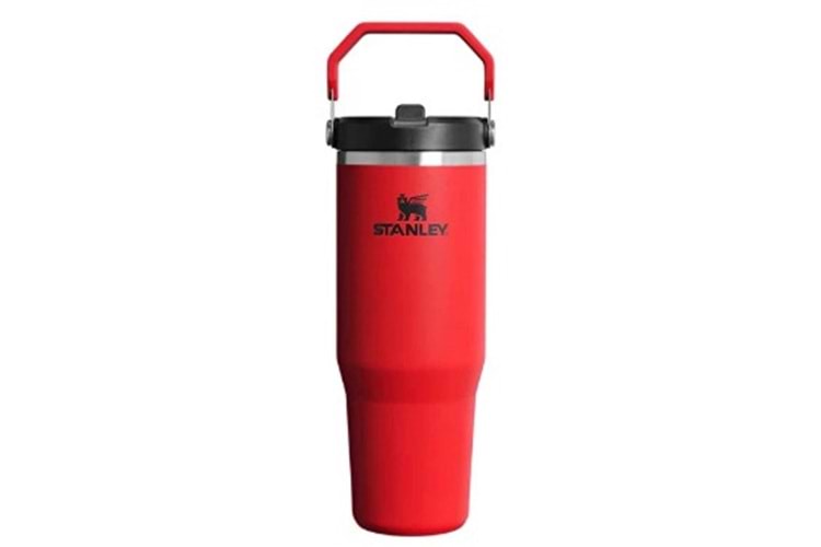 Stanley The IceFlow Flip Straw 2.0 Tumbler 0.89L Pipetli Termos Kırmızı