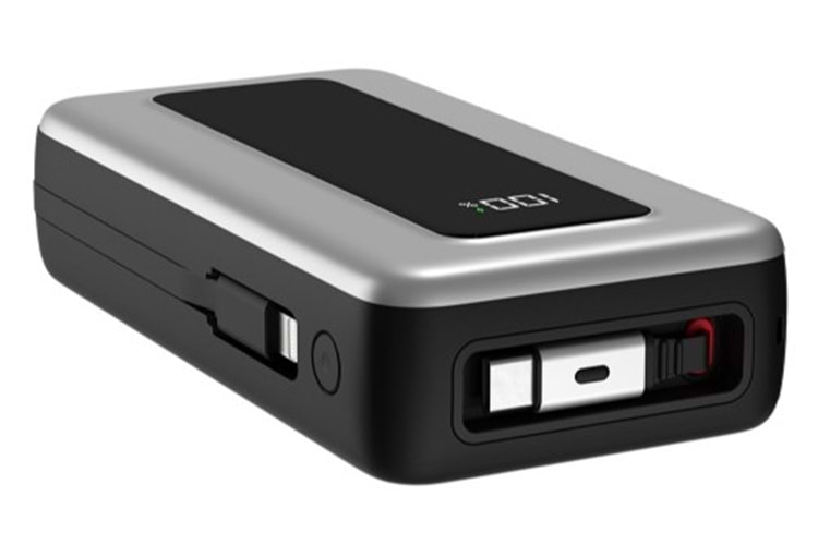 S-link IP-G20M 20000mAh PD65W Makaralı Siyah LCD Taşınabilir Pil Şarj Cihazı Powerbank