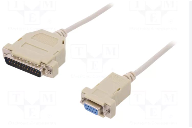 DIGITUS AK-580105-030-ECable; D-Sub 25pin plug,D-Sub 9pin socket; 3m