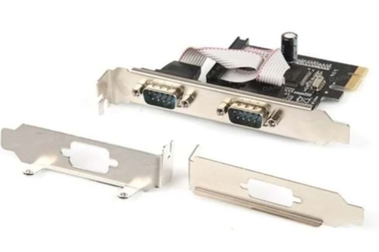 Dark Rs232 2 Port Seri Bağlantı Pcı Express X1 Kart DK AC PERS232