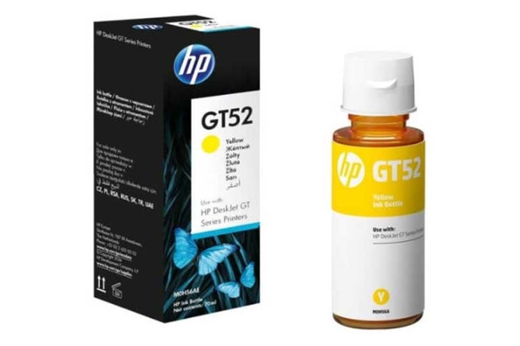 Hp Kartuş Gt52 Yellow