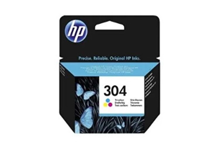 HP 304 Üç Renkli Mürekkep Kartuş