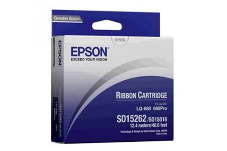 Epson S015262 Black Orijinal Ribbon Cartridge