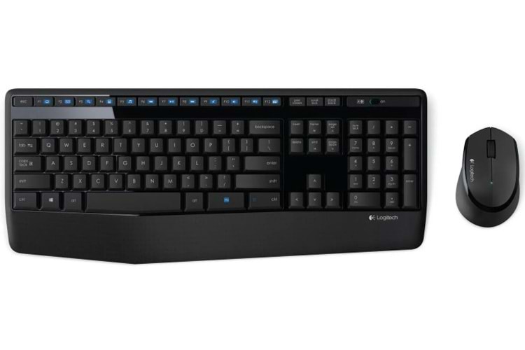Logitech MK345 Kablosuz Türkçe Q Klavye Mouse Seti - Siyah