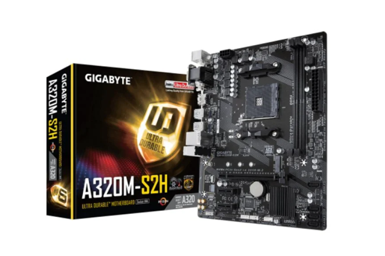 Gigabyte GA-A320M-S2H S+V+GL DDR4 AM4 3200MHZ OC DVI