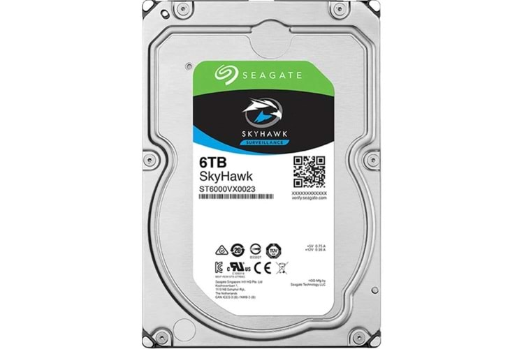 Seagate Skyhawk 3.5'' 6TB Sata3 256MB HDD