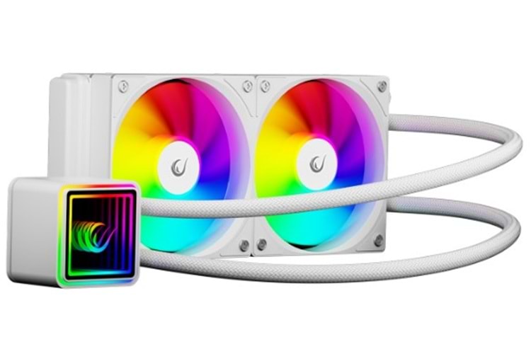 Rampage INFINITE V240 Beyaz ARGB LGA1700/1851 / AM5 Uyumlu 240mm Sıvı Soğutmalı CPU Fan