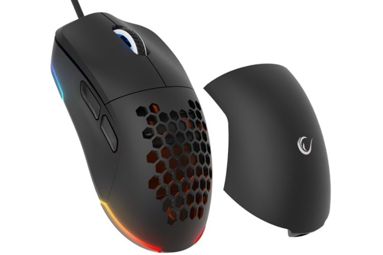 Rampage BLINK Siyah 7 Makro Tuşlu RGB 12800 DPI Gaming Oyuncu Mouse