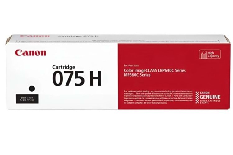 Canon CRG-075 6365C001 Siyah Muadil Toner